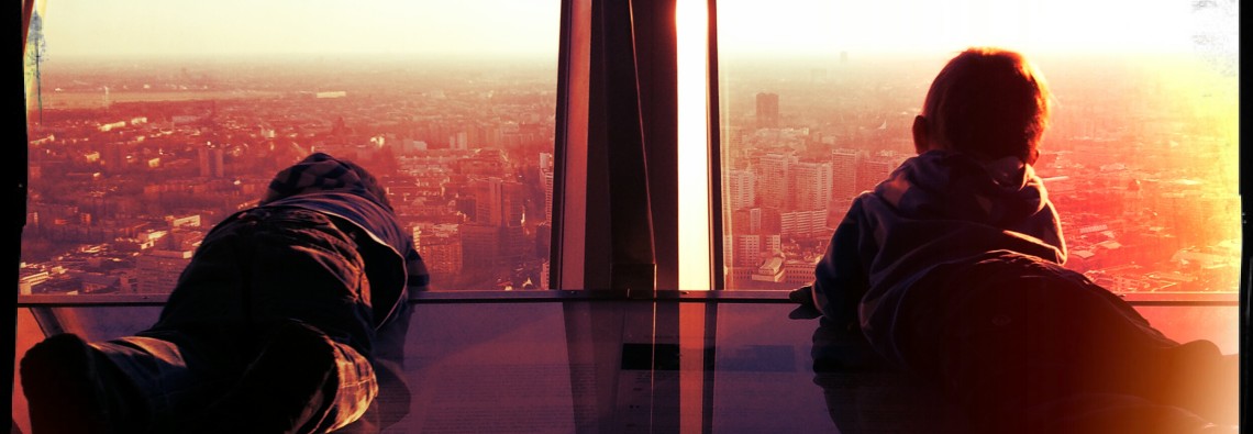 Auf dem Fernsehturm.