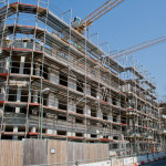 Haus 3 mit der charakteristischen "runden Ecke"