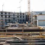 Innenhof. Noch ein bisschen karg.